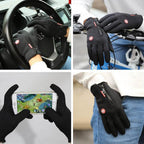 Premium warm windproof waterproof touchscreen gloves unisex