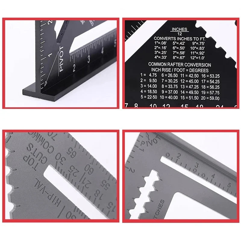 Aluminum alloy woodworking tools