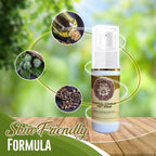 Foot deodorant and moisture absorber spray