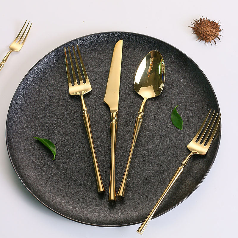 Classic Stainless Steel Set with Elegant Handles