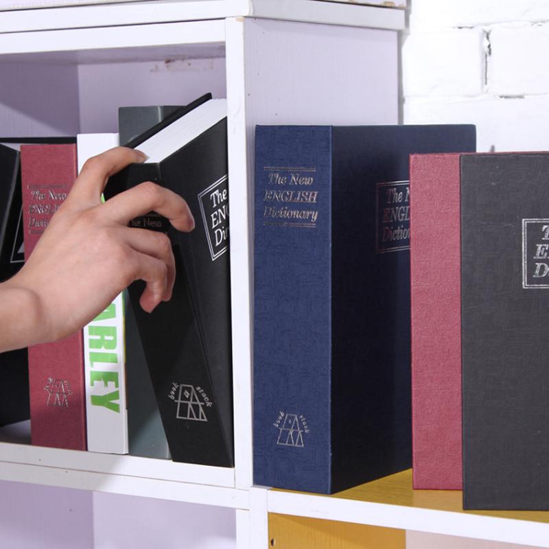 Book-shaped safety closure box