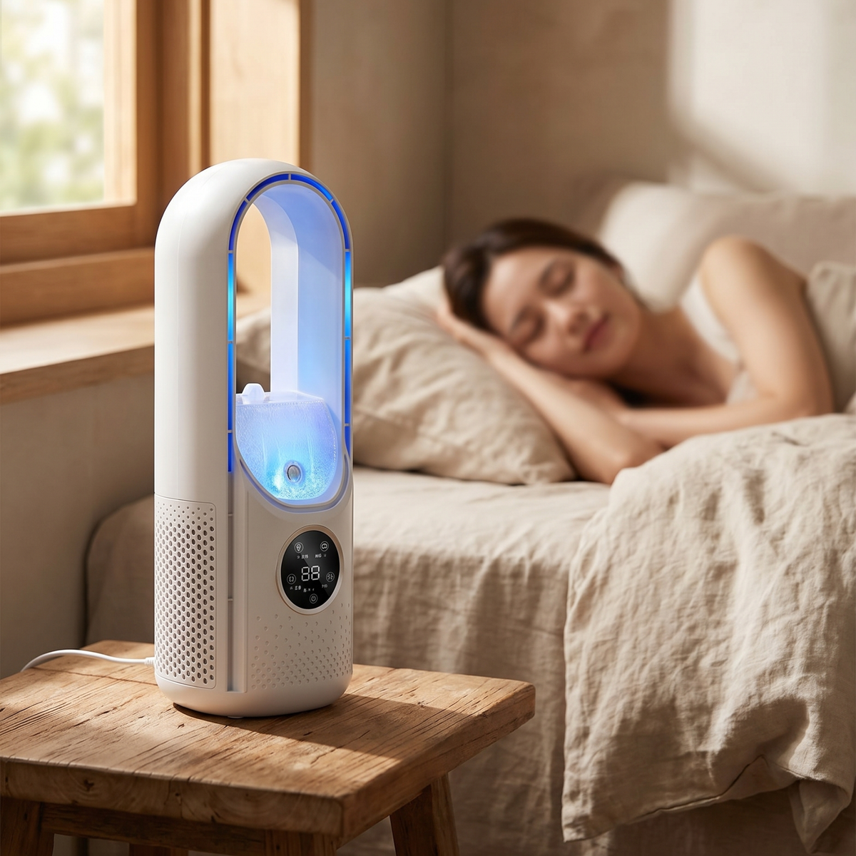 2025 Blade-Free Silent Portable Air Conditioner for Home and Office