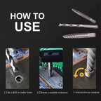 Damaged Screw Extractor (11 pieces)
