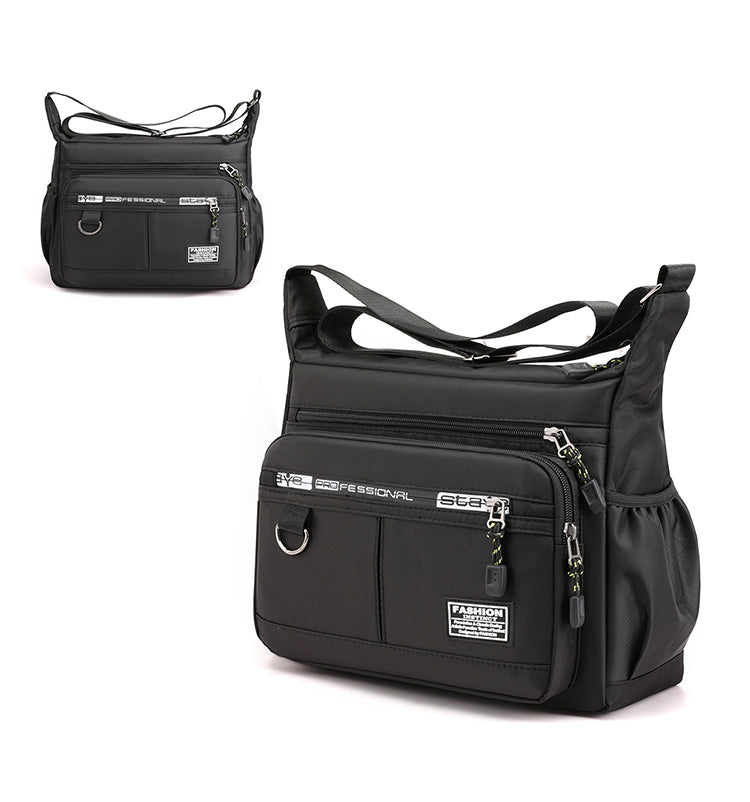 Light waterproof shoulder bag with large capacity