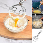 Professional Danish dough whisk for effortless mixing
