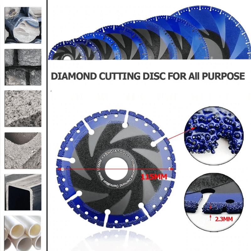 Metal cutting disc