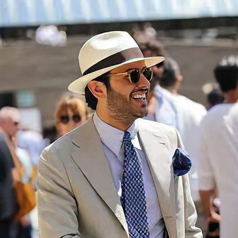 Adjustable classic Panama hat