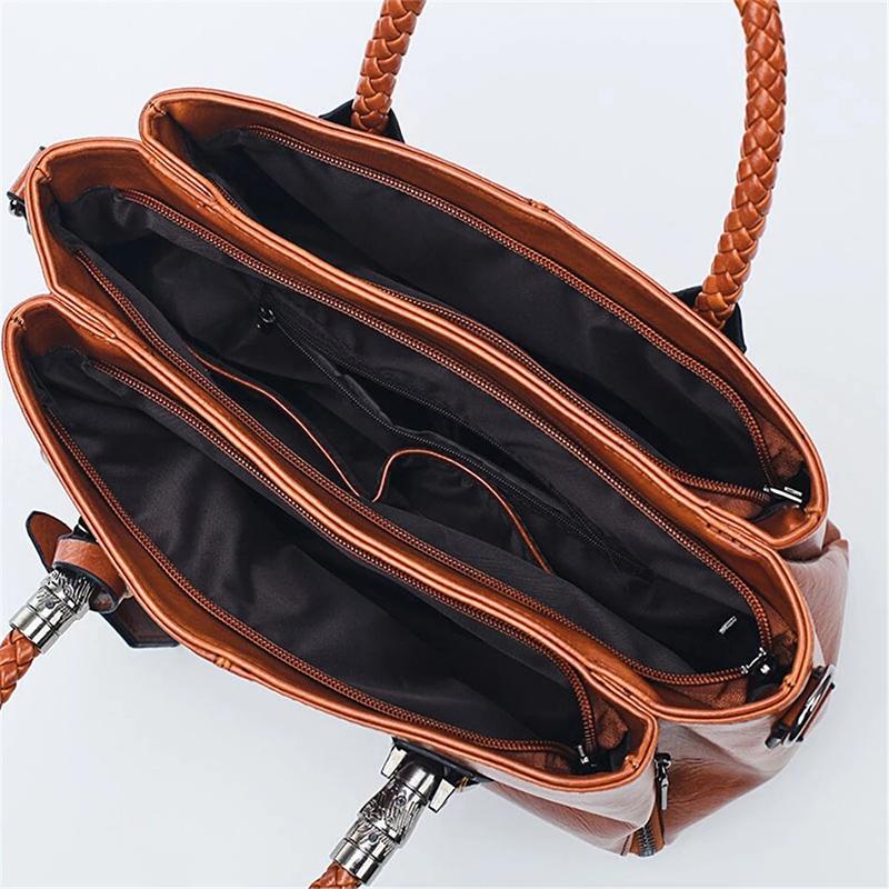 Boston Leather Handbag for Women
