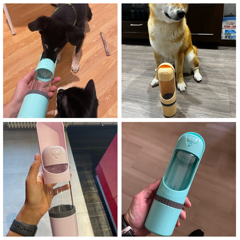 2-in-1 Feeder and water bottle for on the go - PawBuddy