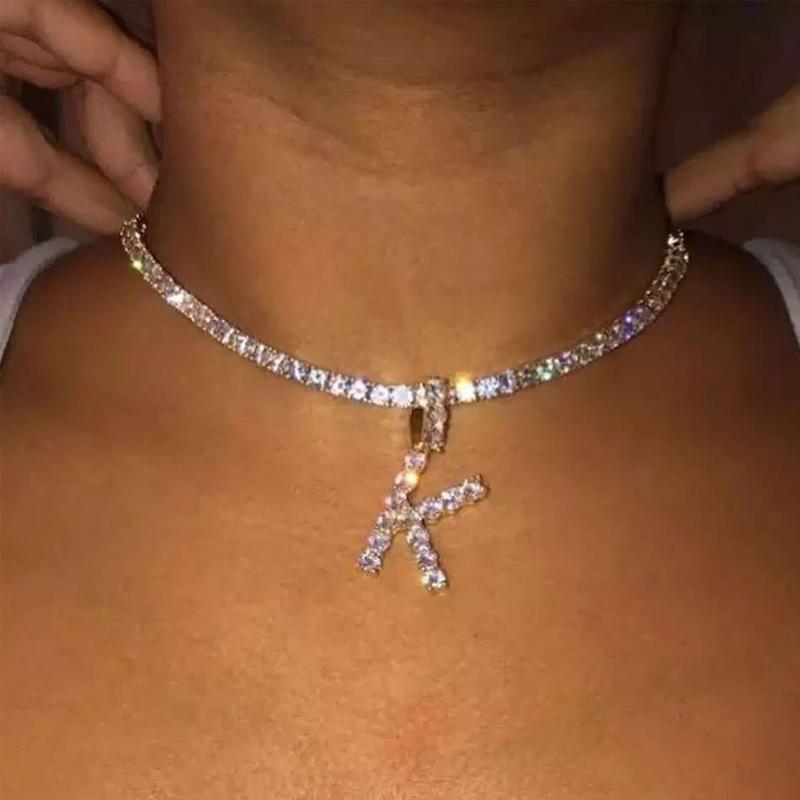 26 Letters Initial Necklace