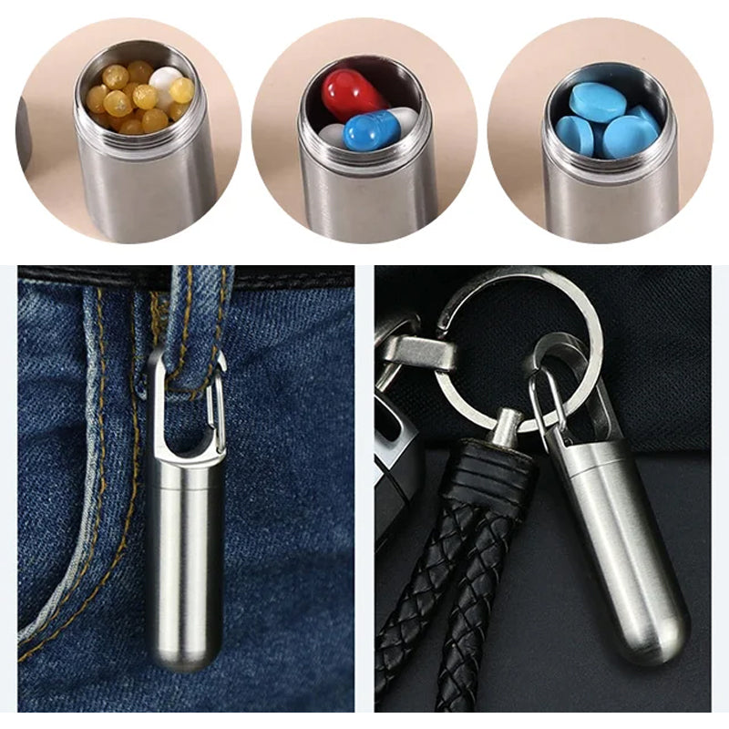 Pill Organizer made of Stainless Steel