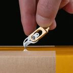 Mini Brass Folding Claw - Pocket-Sized Express Opener