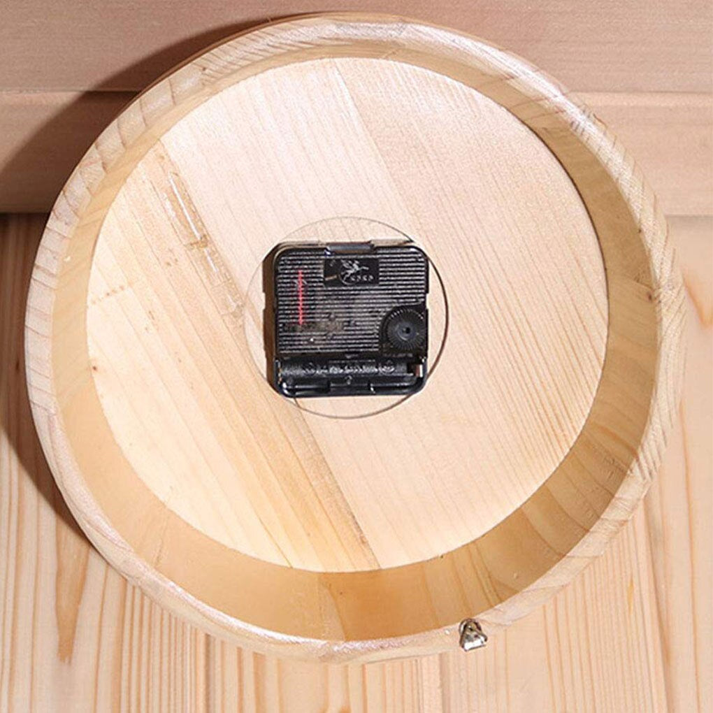 NordicHush Silent Wooden Wall Clock