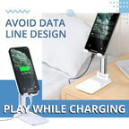 Folding Phone and Tablet Stand with Adjustable Height and Angle
