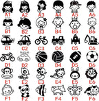 Simple personalization - textile stamp