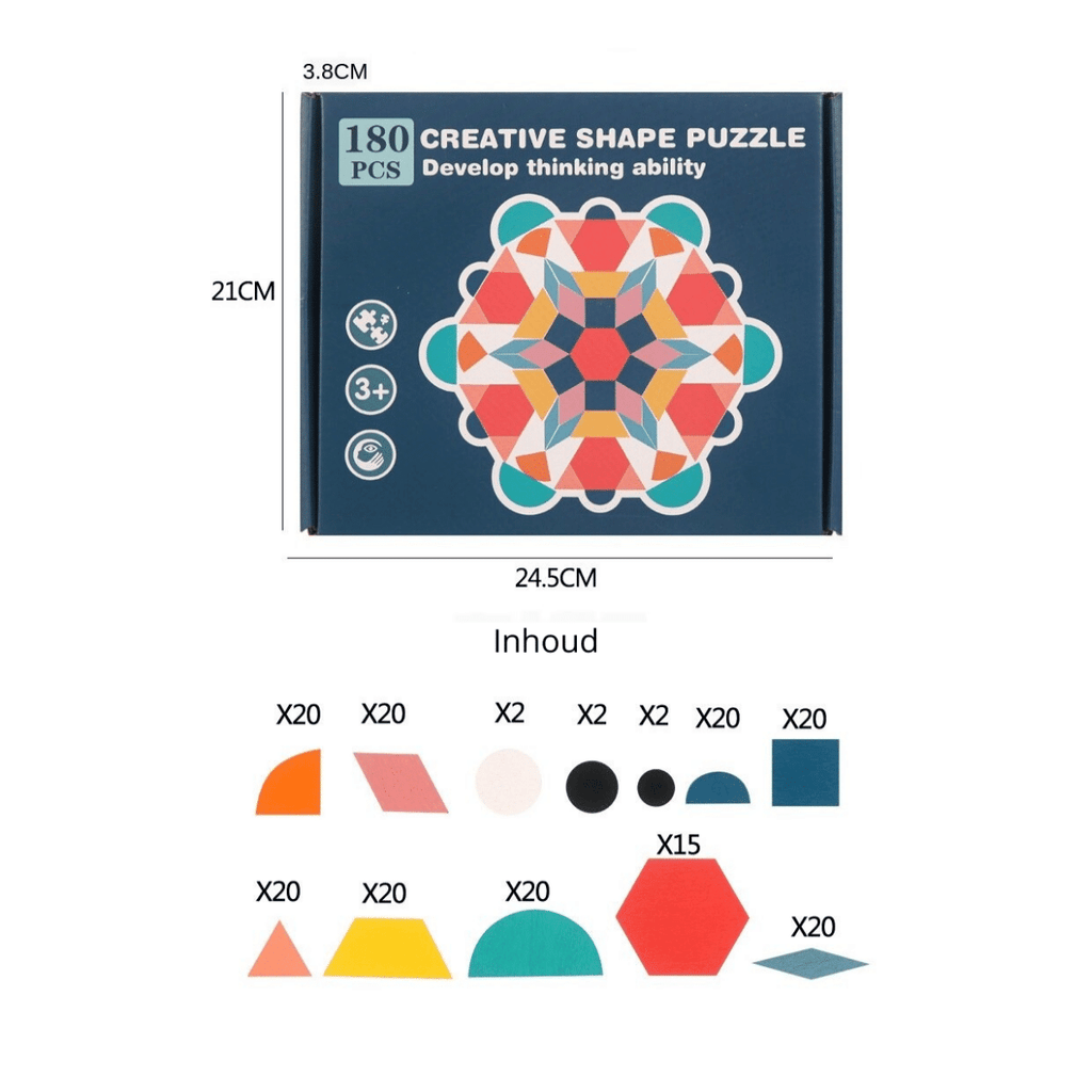Unleash Your Creativity - Geometric Shape Puzzle