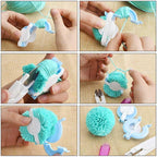 Craft set for pom pom machine