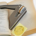 Custom Book Embosser | BookStamp Personal Library Stamp | Vintage No-Ink Seal | Adjustable Design