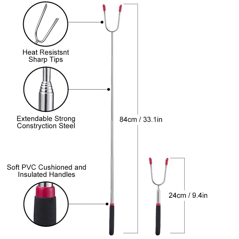 Telescopic Grill Forks