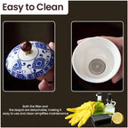 Gongfu Tea Set made of porcelain - Timeless elegance, perfect tea