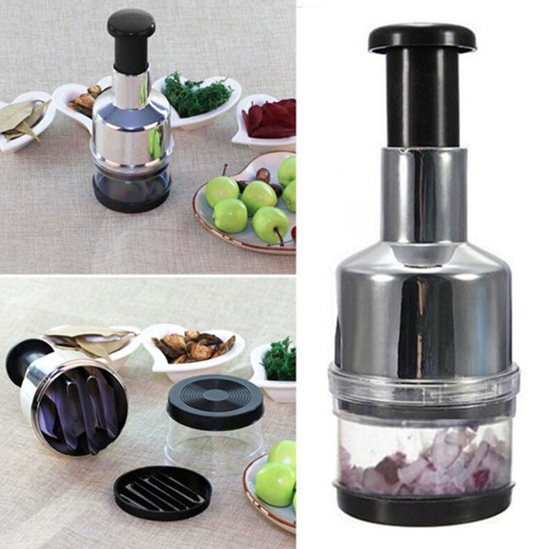 Stainless Steel Garlic Press