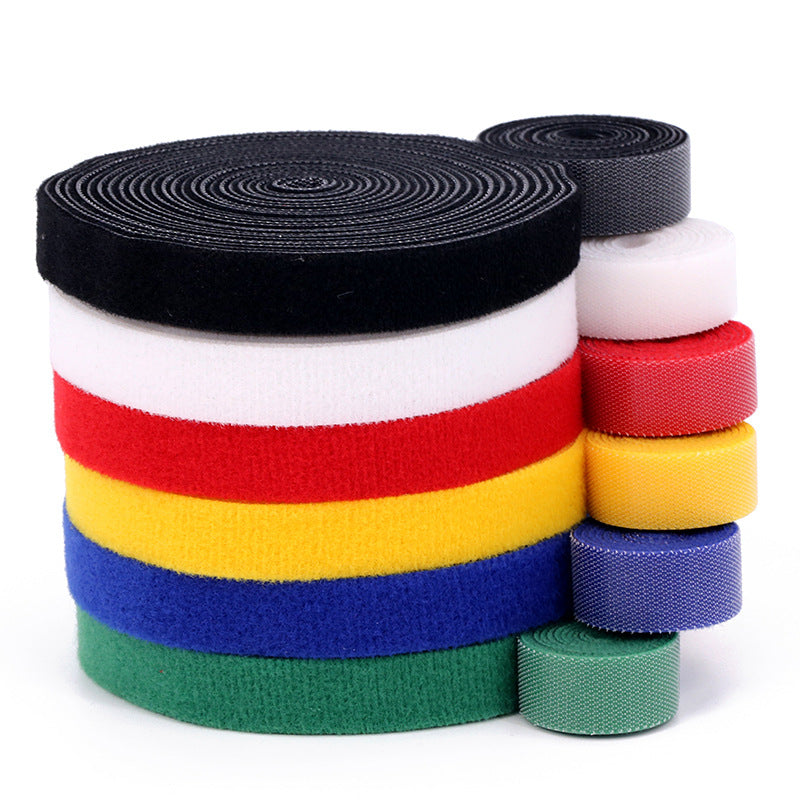 Self-adhesive nylon cable ties