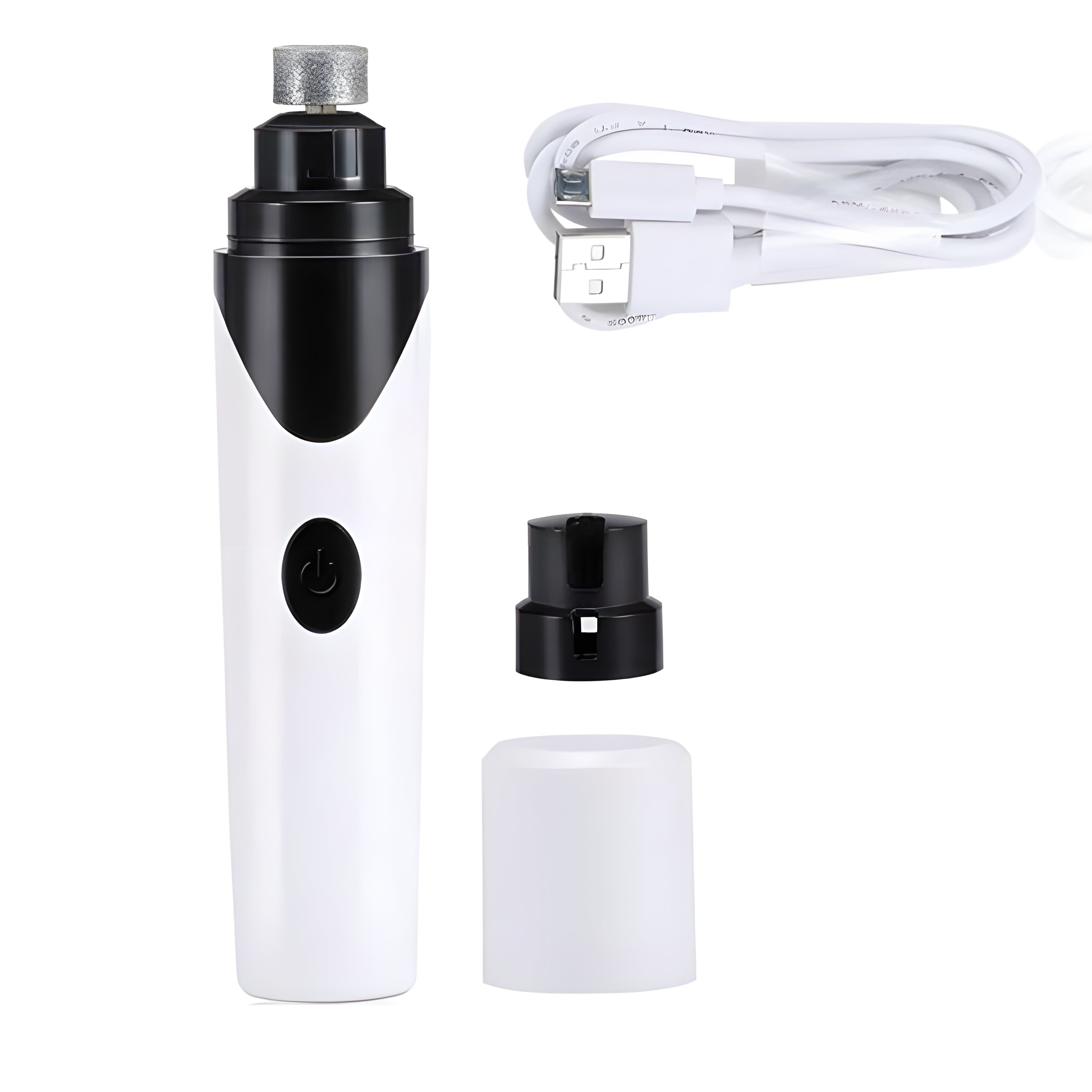 Pet Nail Grinder | Quiet & Safe Claw Trimmer | Rechargeable USB Grooming Tool