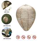 Wasp Nest Defense Lamp – Hanging Protection Net Against Wasps and Insects