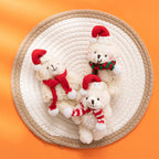 Scarf Bear Ornament