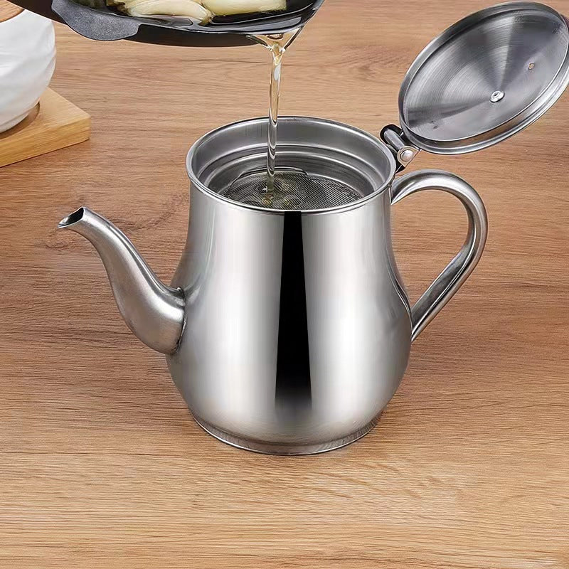 Stainless Steel Oil Can