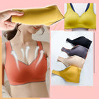 Latex seamless Push-Up bra