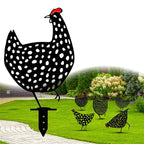 Simulated Chicken Ornament for the Garden