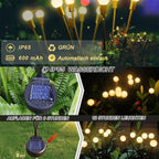 Solar Garden LED Firefly Plug Light