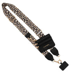 Phone strap with zipper pocket