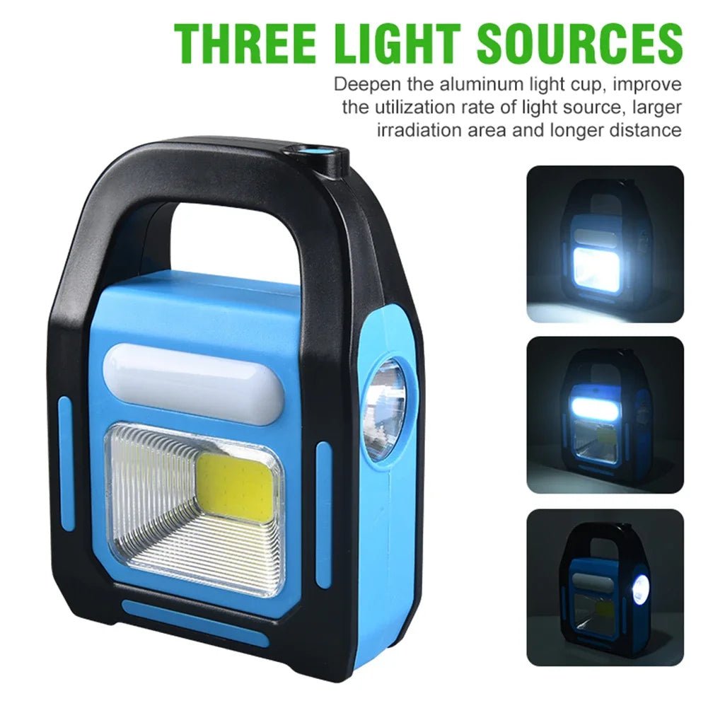 VoltLamp - USB rechargeable camping lamp - portable LED and emergency charger