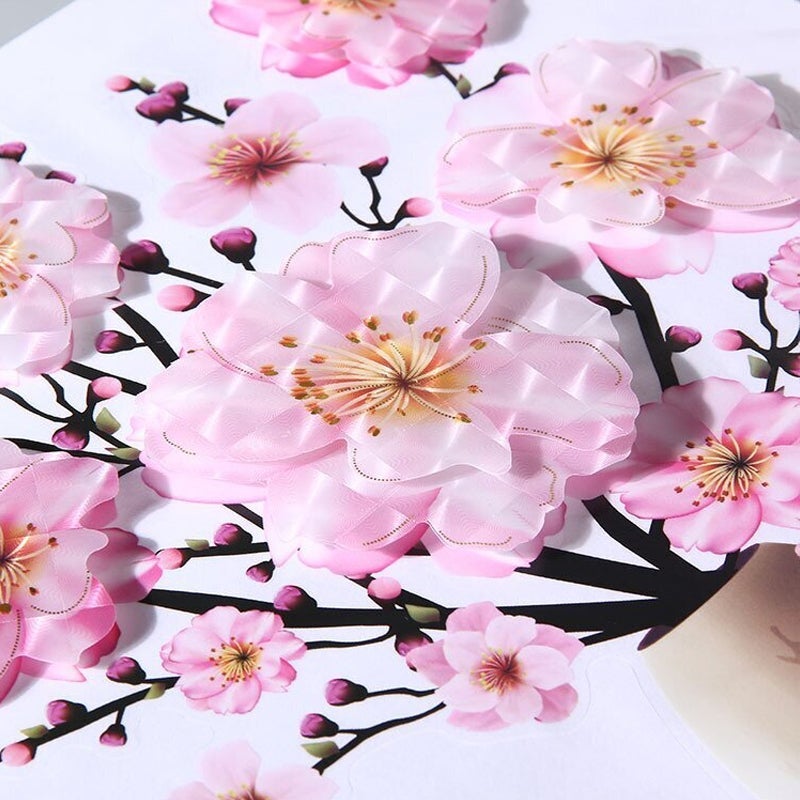 DIY Plant Vase 3D Stereo Sticker Self-Adhesive