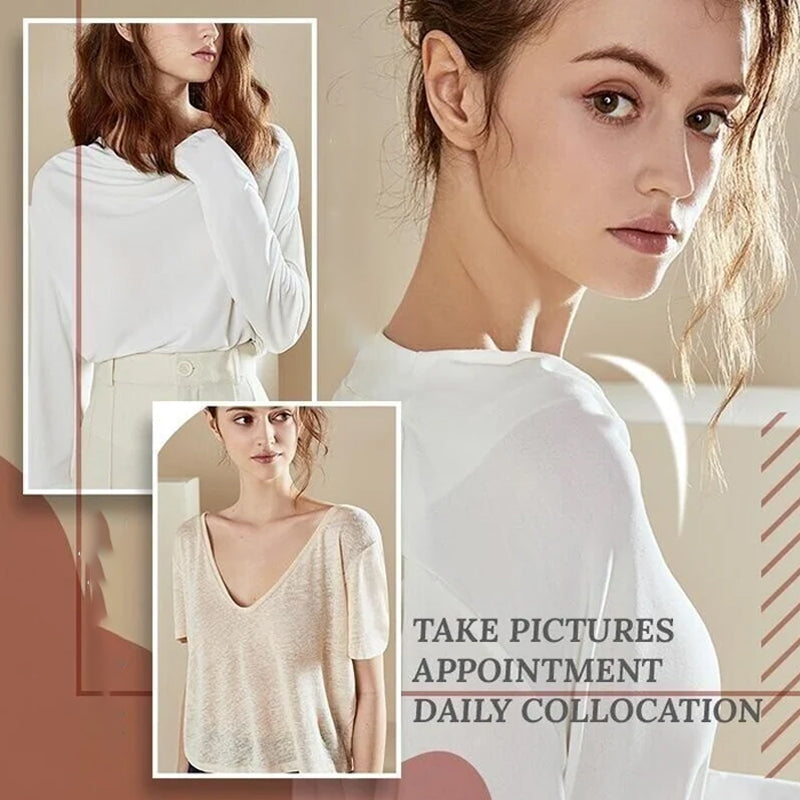 NATURALLY SOFT NON-SLIP SHOULDER PADS
