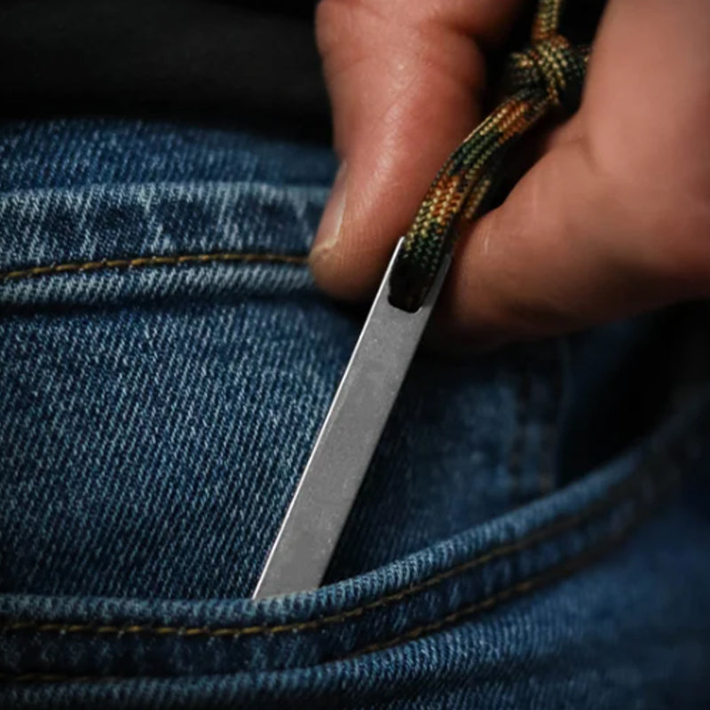 Heavy-duty keychain pry bar EDC pry bar