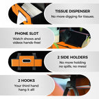Multifunctional and waterproof car backseat organizer