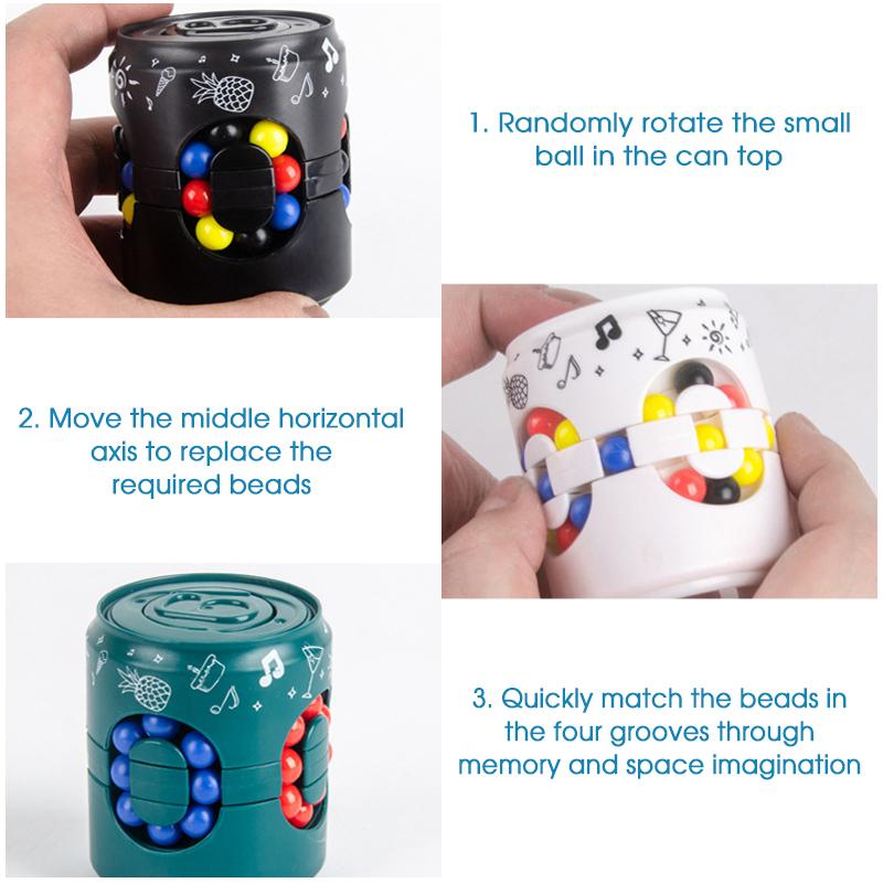 Magic Cube and Fidget Spinner