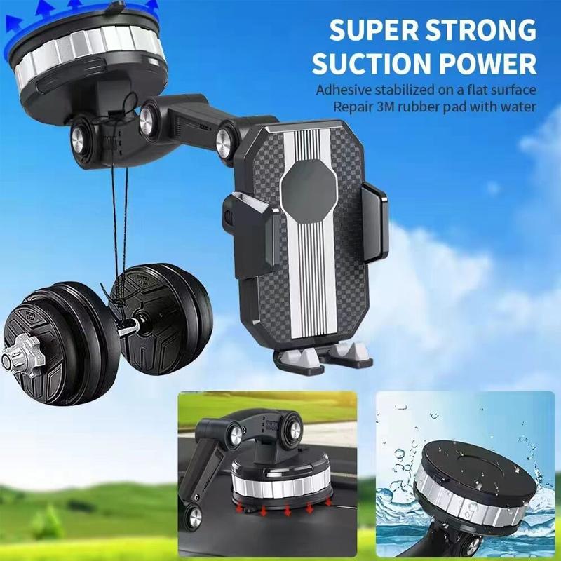 Ultra Grip phone holder for secure attachment