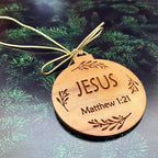 Names of Jesus Christ Ornaments