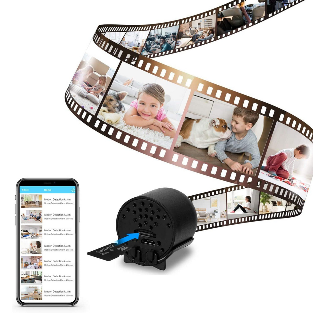 Wireless Mini-Wifi Indoor Home Security Camera