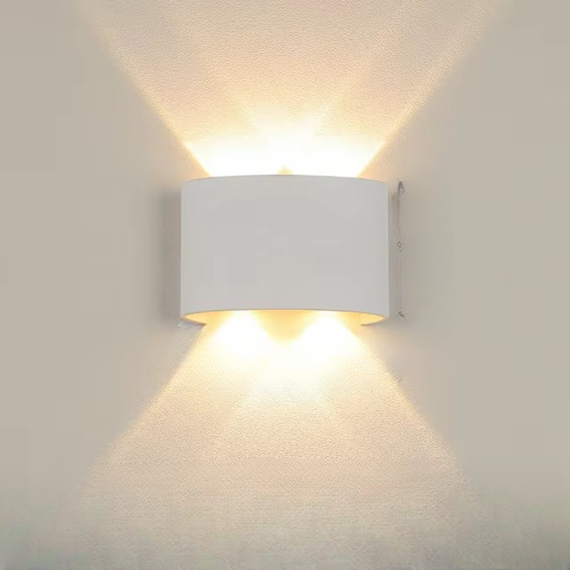 Modern LED Wall Sconce - Versatile Indoor Lighting Fixture 4W, 6W, 8W