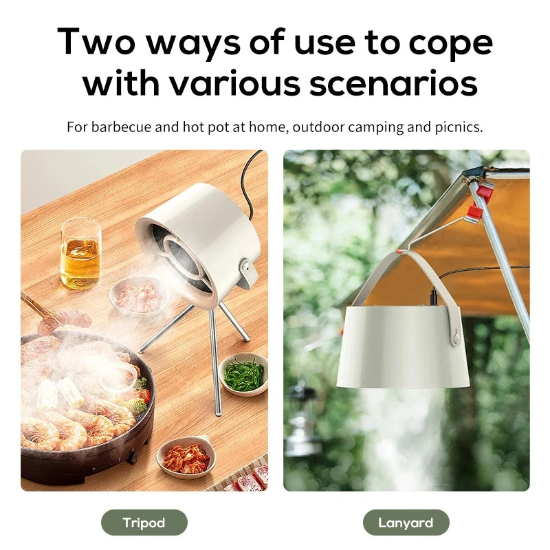 Mini Portable Range Hood for Kitchen