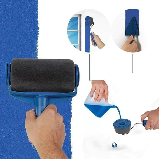 Paint Roller Brush Painting Handle Tools