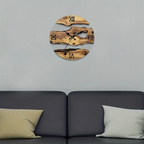 Grane | Modern Black Wall Clock 30 cm made of Acrylic
