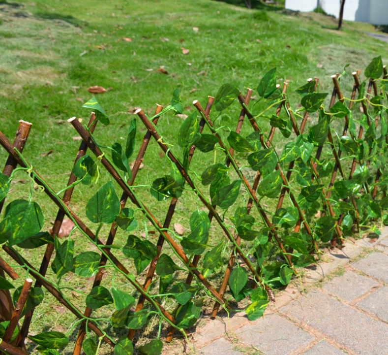 Artificial Garden Fence with Ivy – Flexible Privacy Screen for Balcony and Terrace