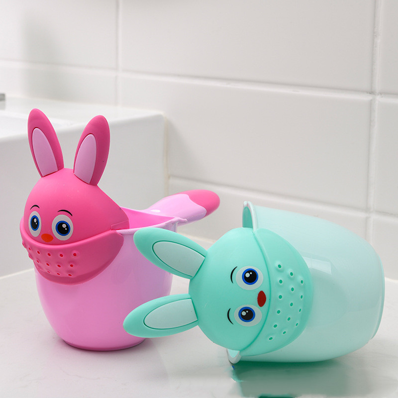 Kids Shampoo Rinse Cup – Bunny Shampoo Head Washer for Kids