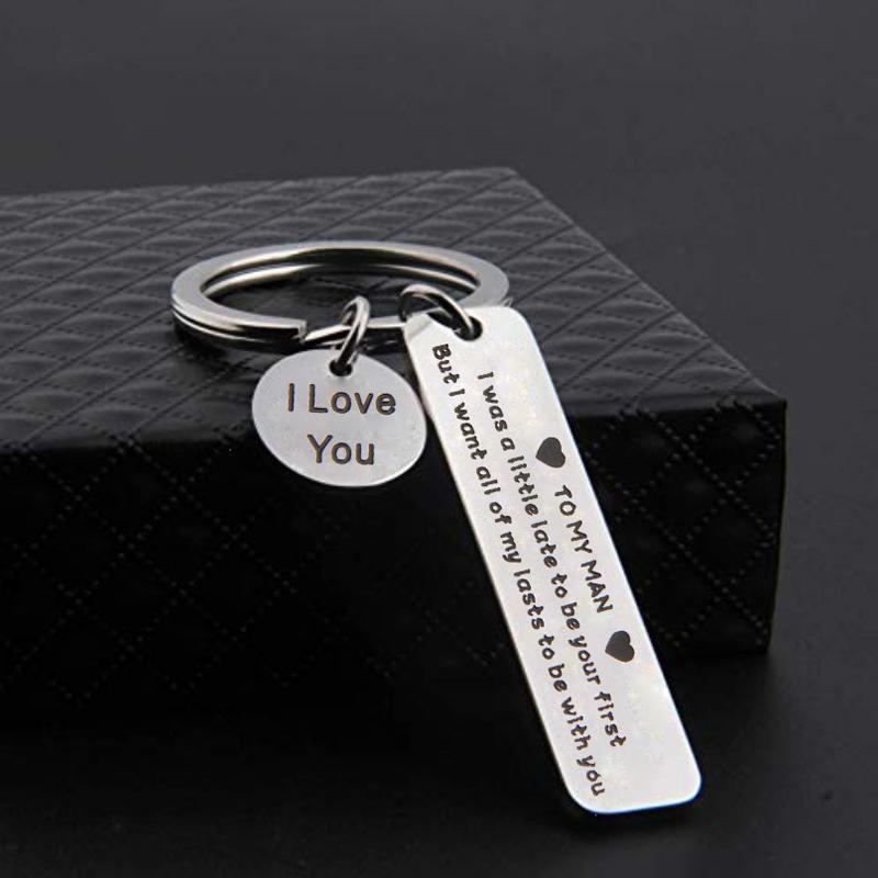 "For my husband I love you" keychain